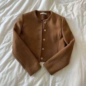 W Concept Archaic Camel Jacket